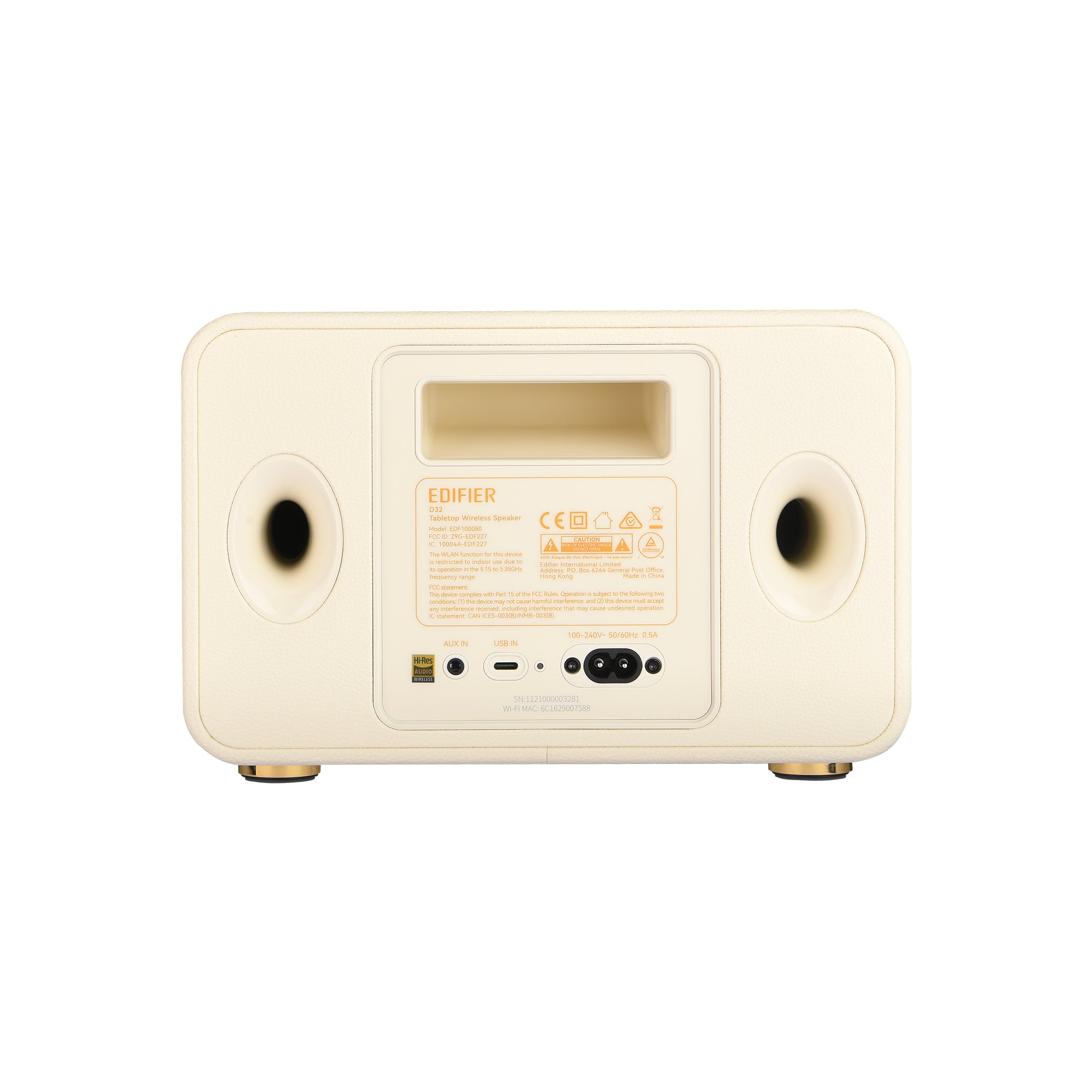 Enceinte Bluetooth sans fil de table D32