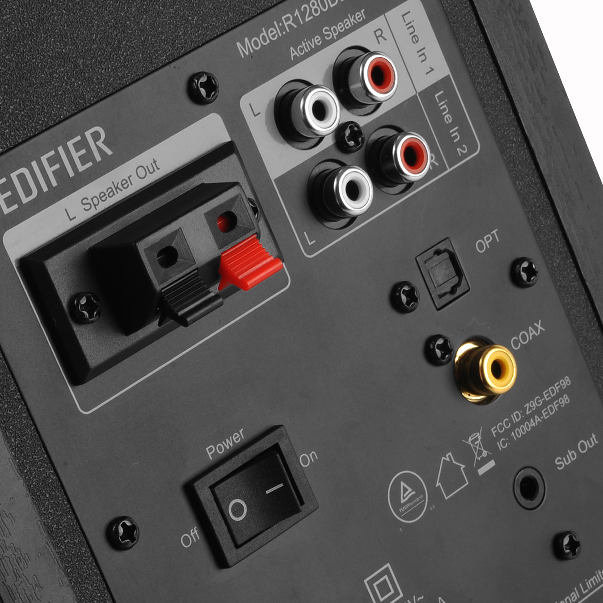 Enceintes d'étagère Bluetooth actives R1280DBs