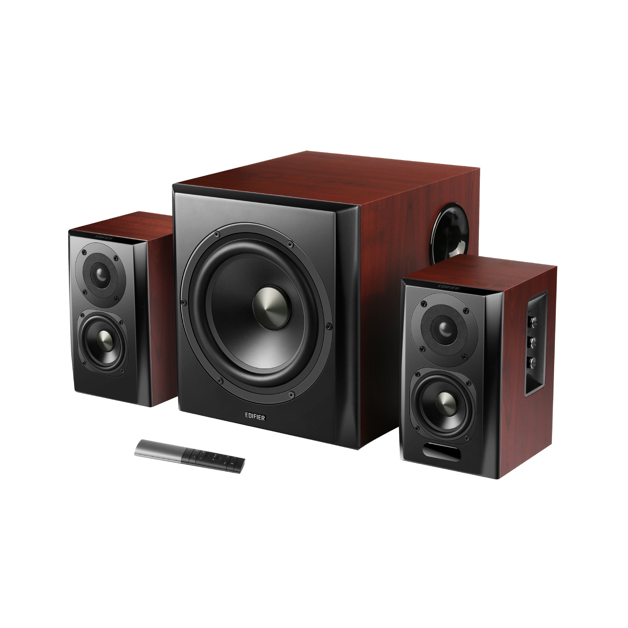 Enceintes bibliothèque Bluetooth S350DB avec caisson de basses
