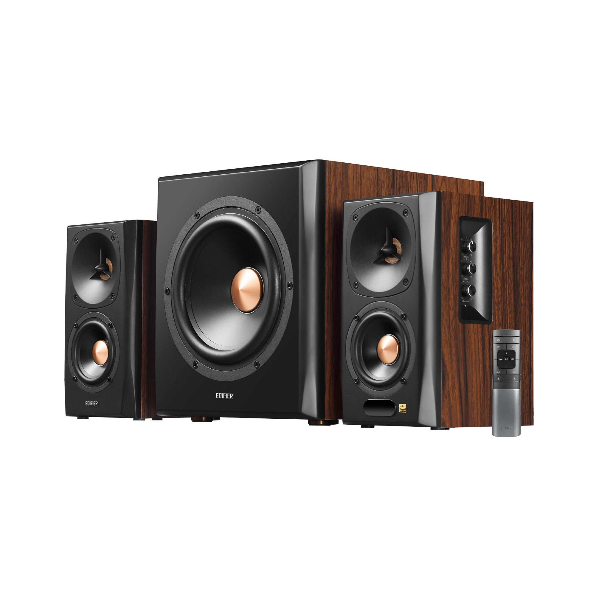Enceintes 2.1 S360DB Hi-Res Audio avec caisson de basses sans fil